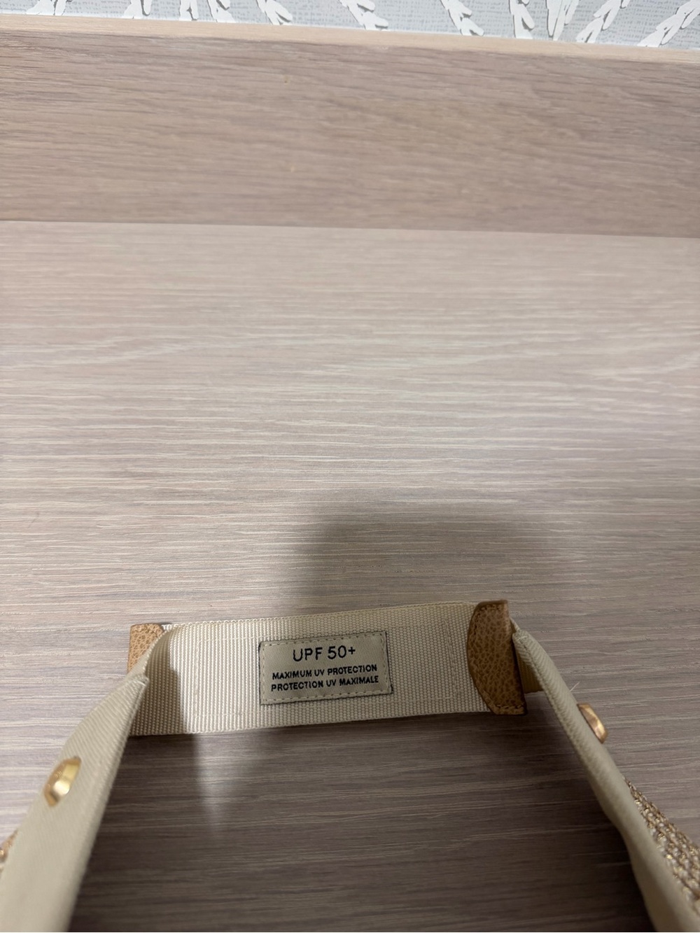 Eric Javits Champ Woven Visor Neutral Tan UPF 50+ Sun Hat - Picture 5 of 8